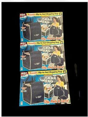 Grab Bag Shopping Bag Set of 3